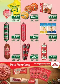 Univerexport katalog - pregled Univerexport kataloga - važi od 01.09.2026 | Strana: 6 | Proizvode: Kulen, Dimljena pileća prsa, Šunka, Slanina