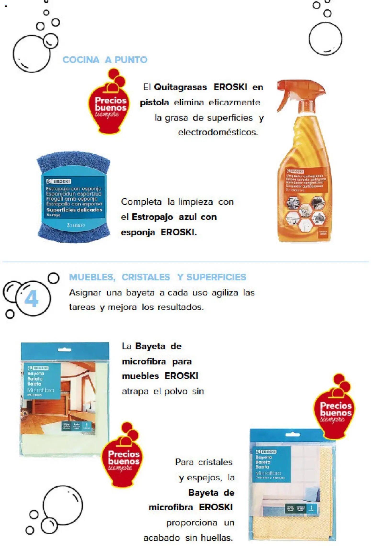 Caprabo Revista │ válido desde el 01/10/2026 | Página: 49 | Productos: Esponja, Polvo, Muebles, Cocina