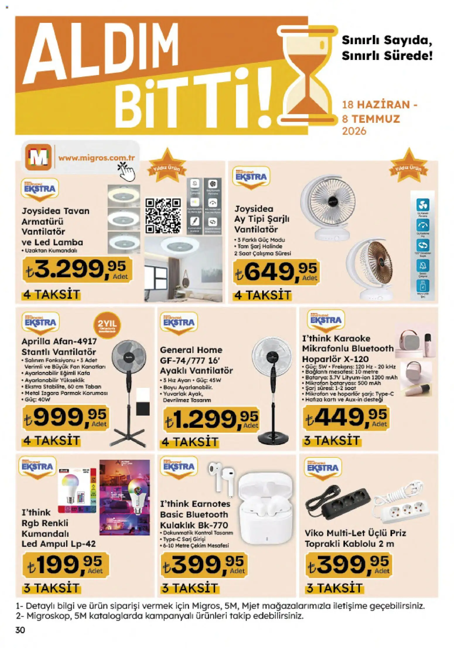 Migros Katalog - Migroskop - 18.06.2026 tarihinden itibaren geçerlidir | Sayfa: 153