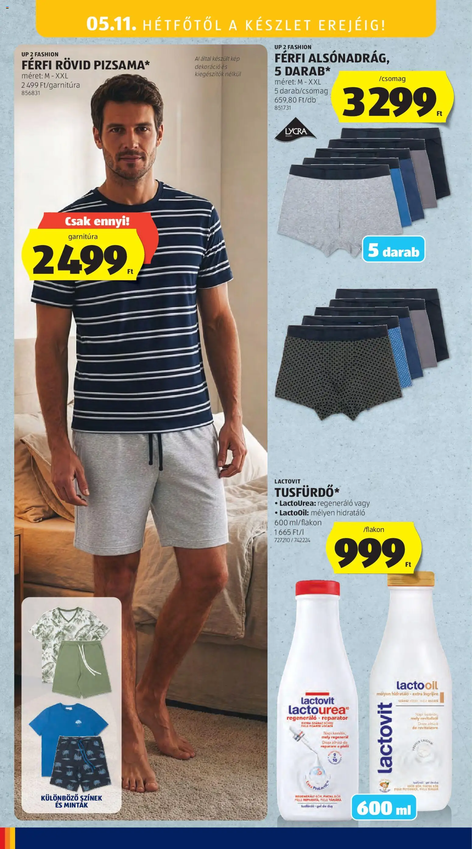 Aldi akciós ujság - amely érvényes a következő dátumtól: 07.05.2026 | Oldal: 15 | Termékek: Tusfürdő, Dekoráció