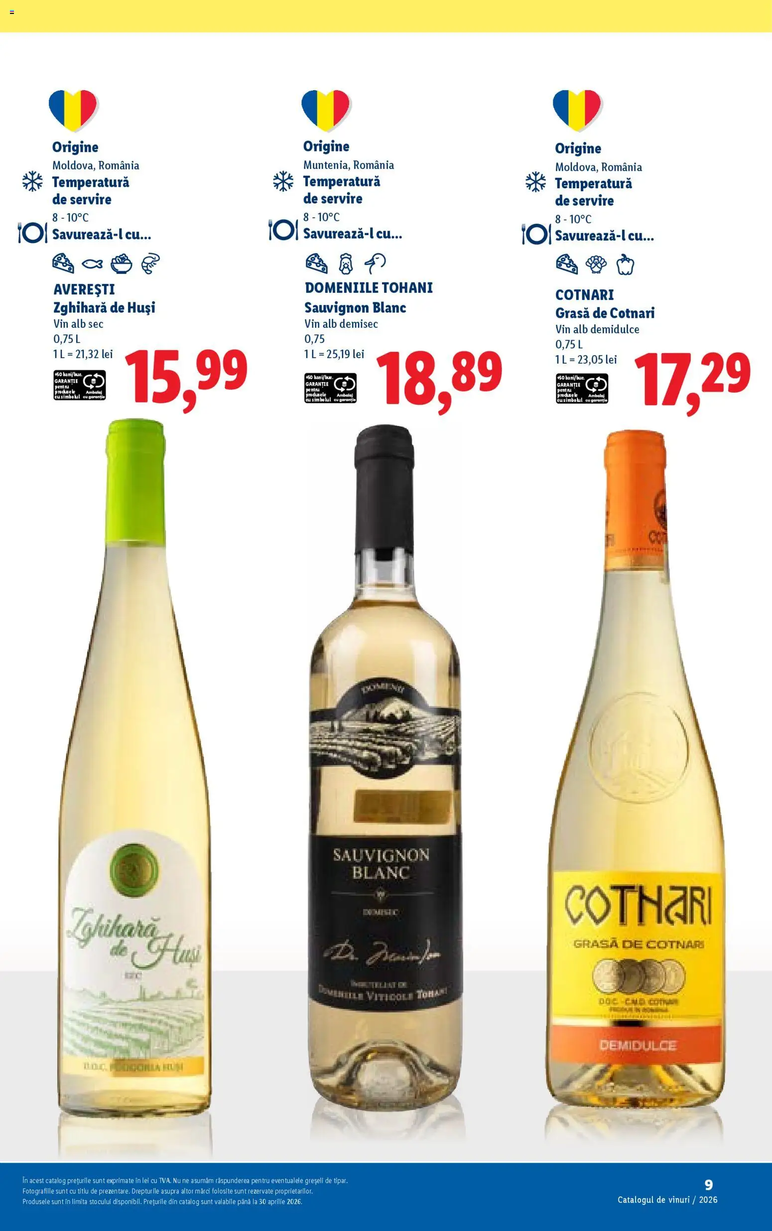 Noul catalog Lidl – valabil de la 23.02.2026 | Pagină: 9 | Produse: Vin