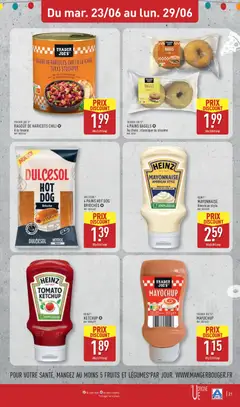 Aldi - Prévisualisation de Aldi catalogue valide à partir de 23.06.2026 | Page: 23 | Produits: Mayonnaise, Hot dog, Ketchup