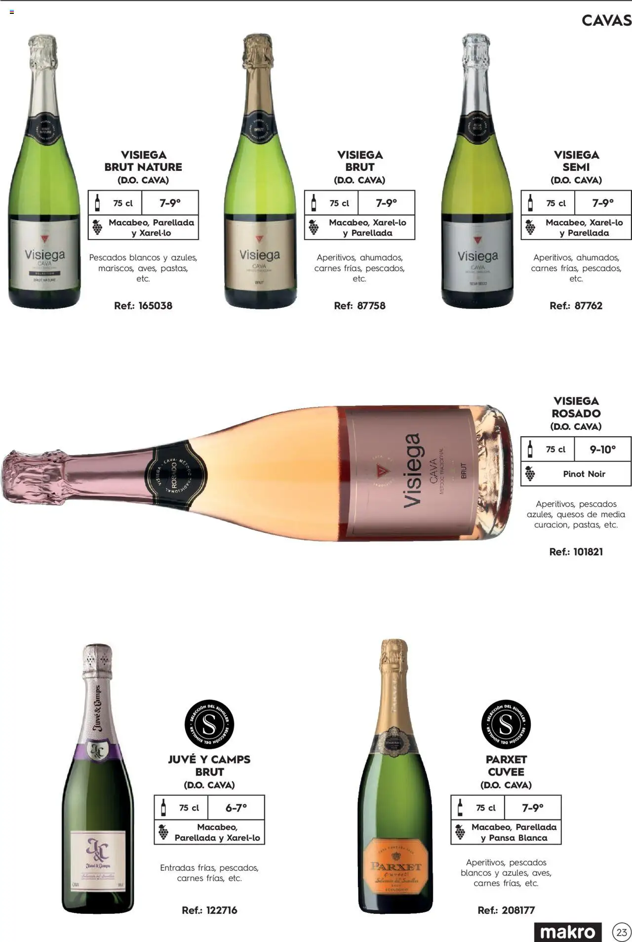Makro Guia de vinos │ válido desde el 02/01/2025 | Página: 23