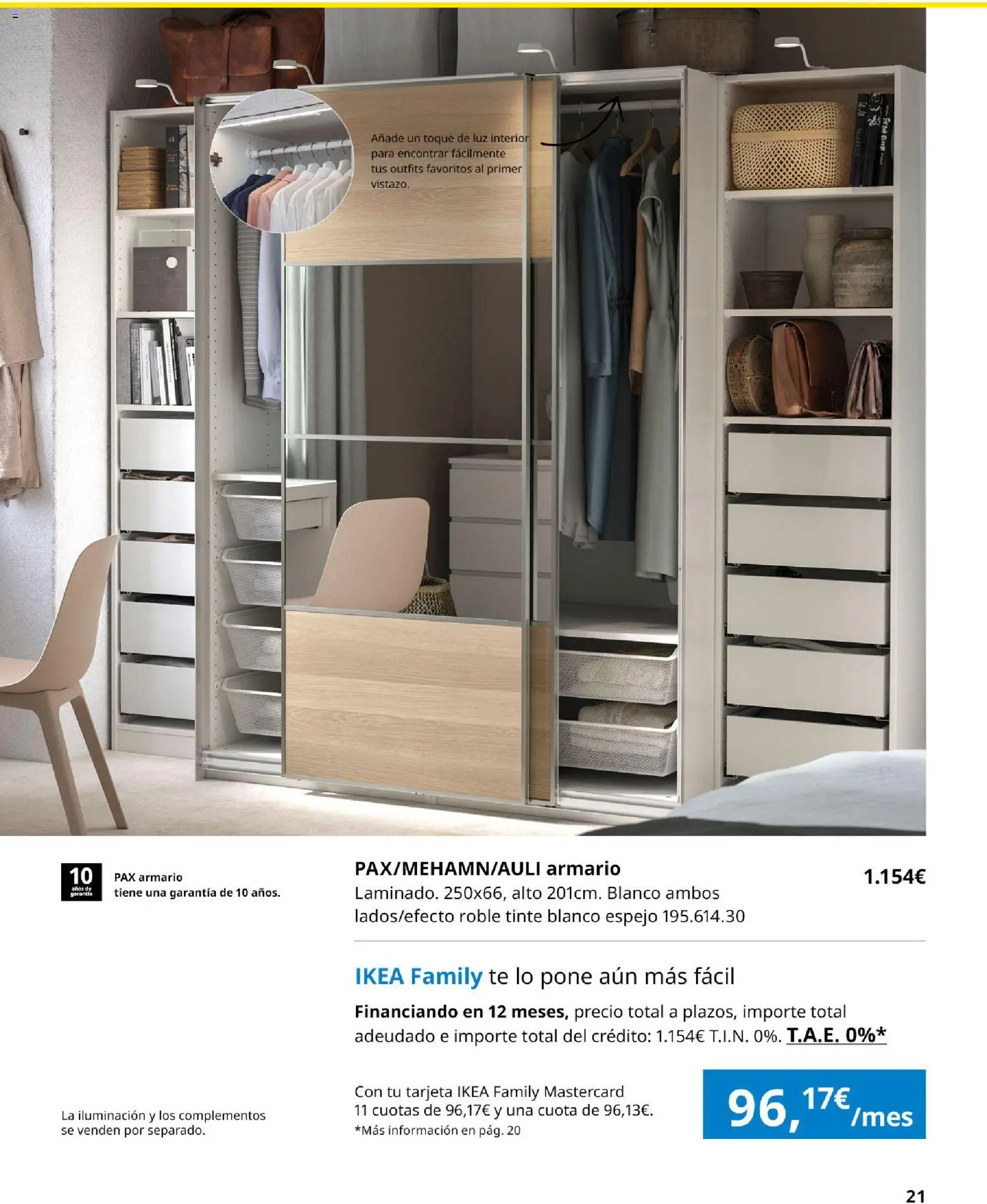 Catálogo IKEA Organización en el hogar │ válido desde el 15/01/2026 | Página: 21 | Productos: Tinte, Té, Galette de chaise, Armario