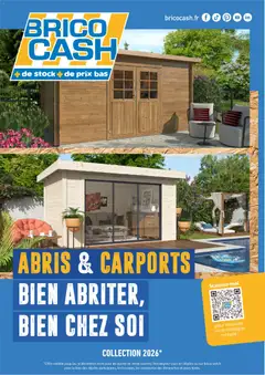 Brico Cash - Prévisualisation de Brico Cash Catalogue abris & carports valide à partir de 19/08/2026