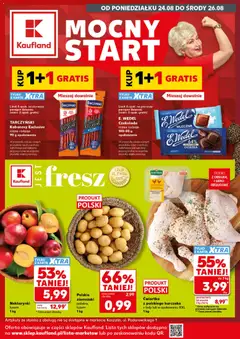 Náhled letáku Kaufland Polsko leták - Mocny start od 24.08.2026