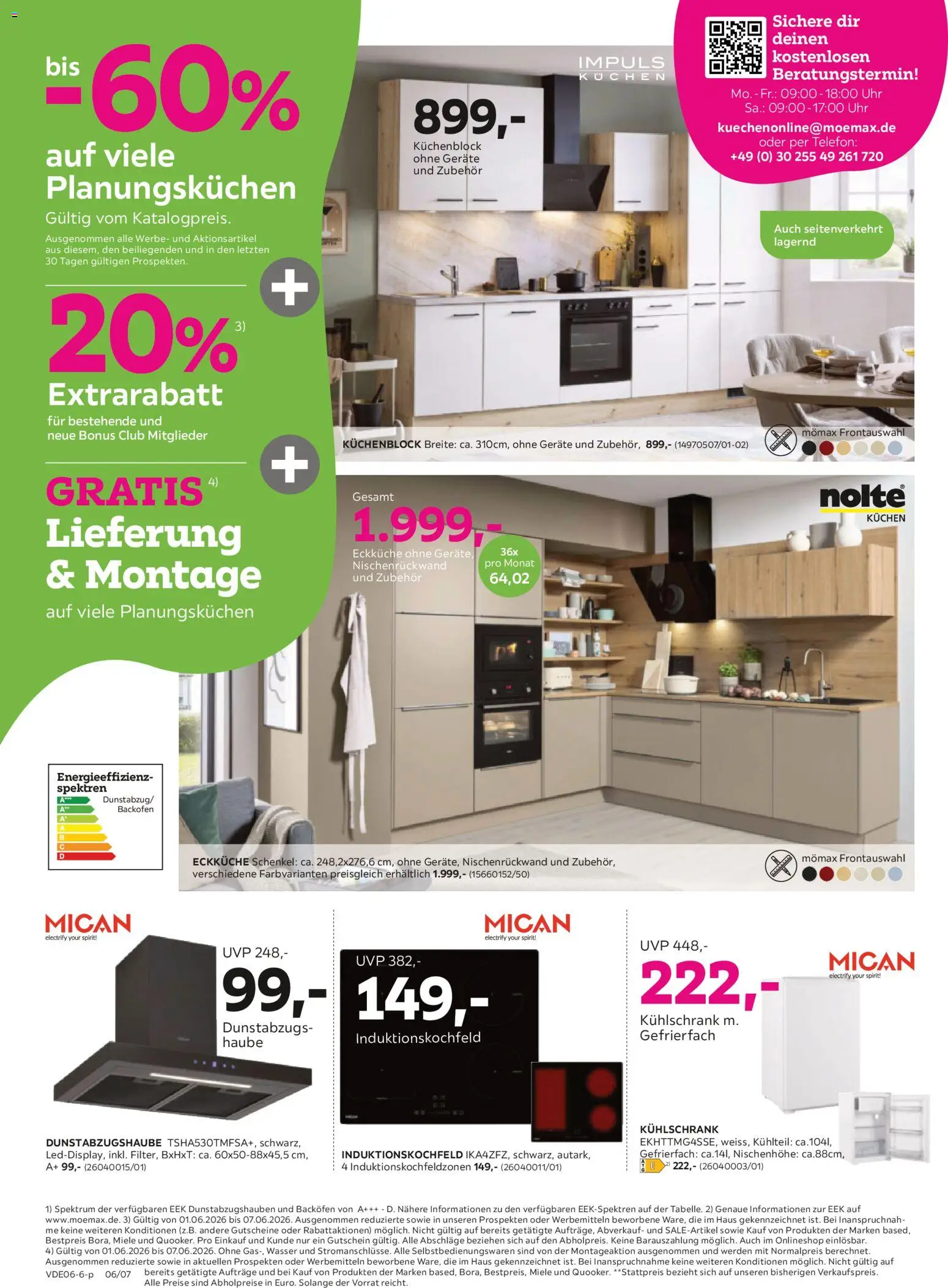 Mömax Prospekt – gültig ab 01.06.2026 | Seite: 6 | Produkte: Miele, Wasser, Telefon, Uhr