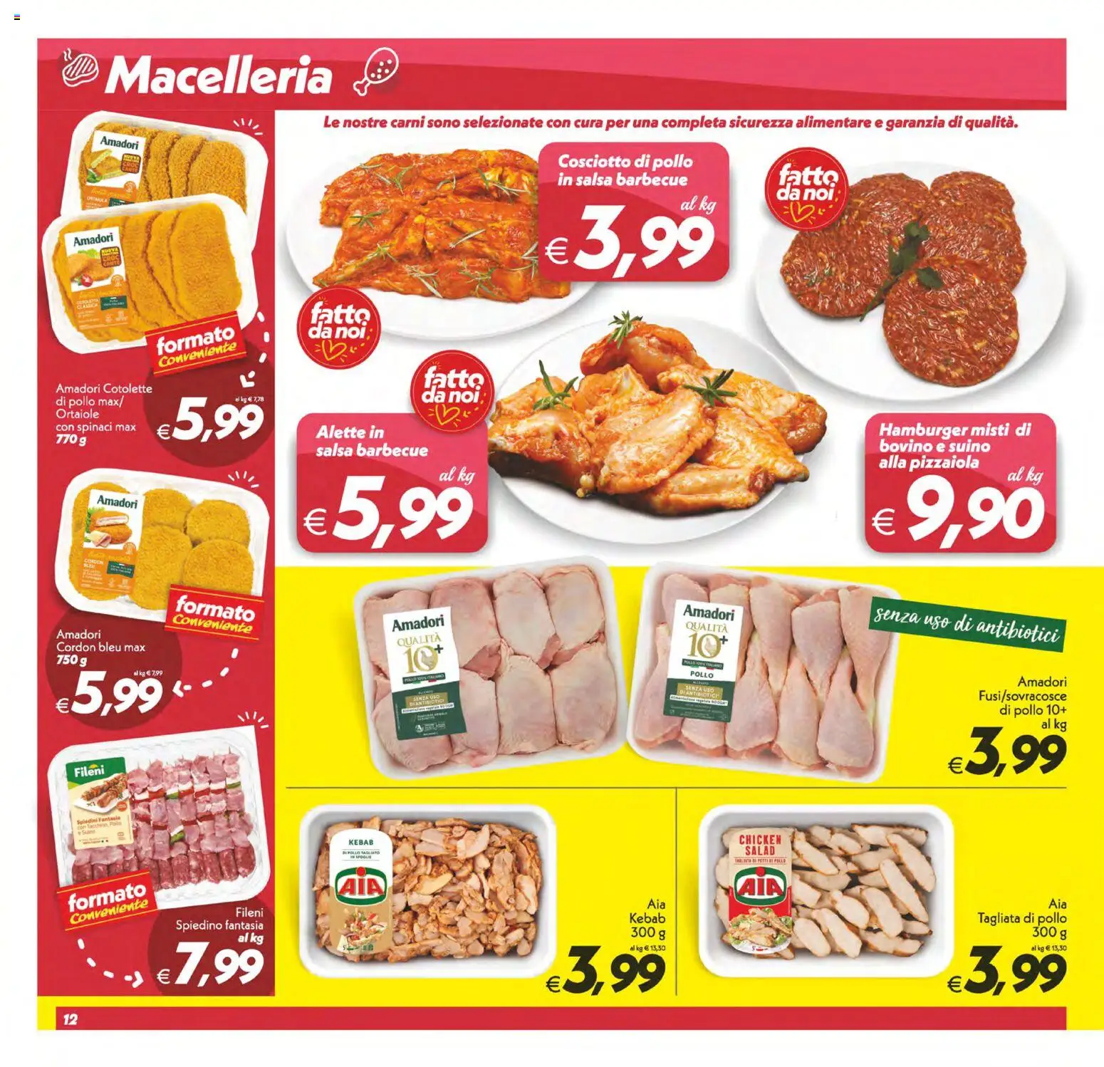 Volantino SuperConveniente del 11/08/2026 | Pagina: 12 | Prodotti: Bovino, Salsa, Salsa barbecue, Hamburger