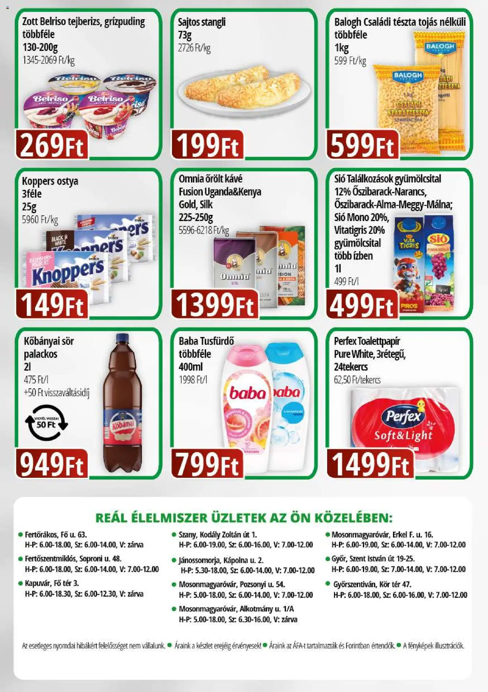 Reál akciós ujság - amely érvényes a következő dátumtól: 2026.09.16. | Oldal: 2 | Termékek: Stangli, Tojás, Omnia, Baba