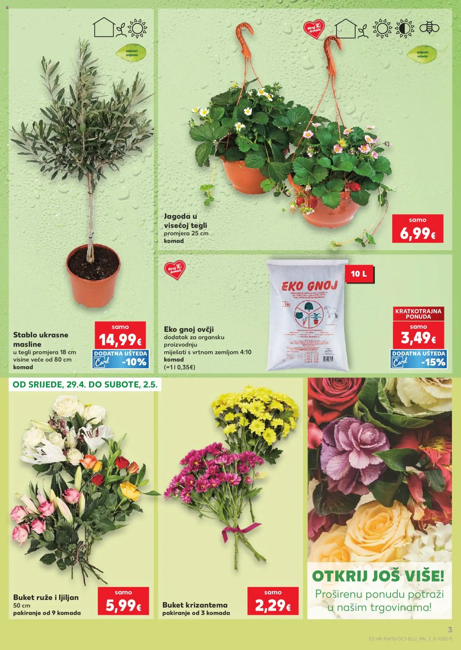 Kaufland katalog | vrijedi od 29.04.2026 | Stranica: 3 | Proizvodi: Masline