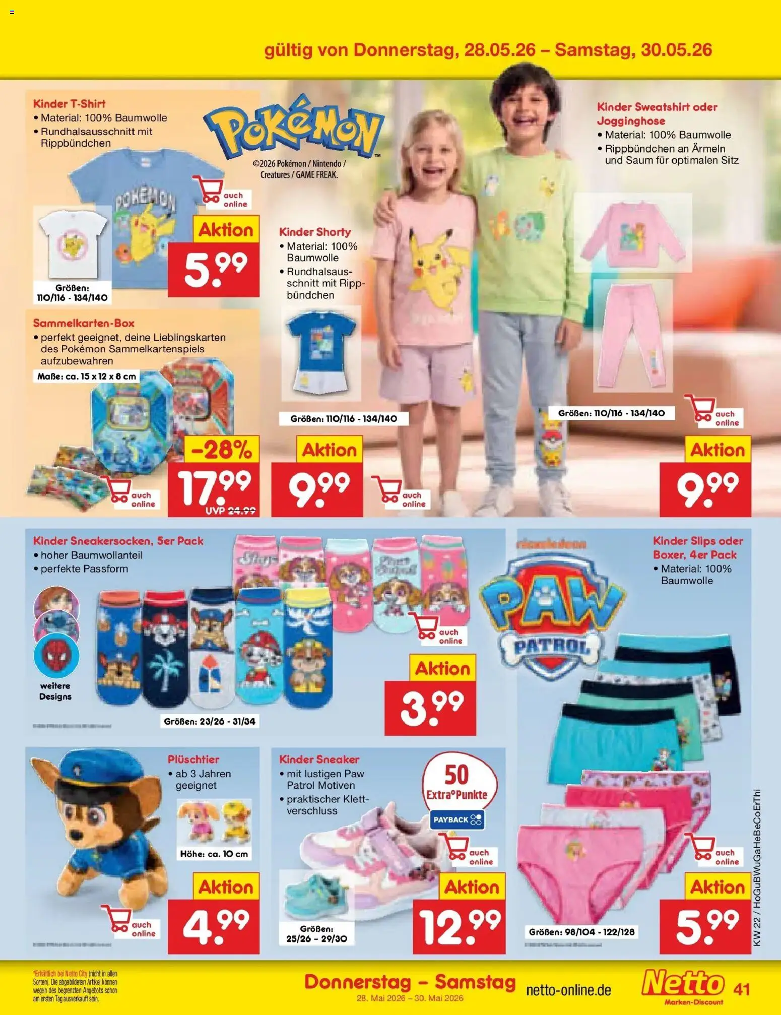 Netto Marken-Discount Prospekt Bitterfeld-Wolfen – gültig ab 26.05.2026 | Seite: 49 | Produkte: Jogginghose, Sweatshirt