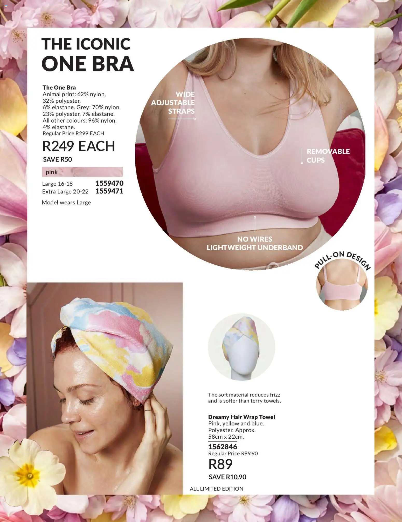 New Avon catalogue – valid from 21/09/2026 | Page: 24 | Products: Bra, Towel