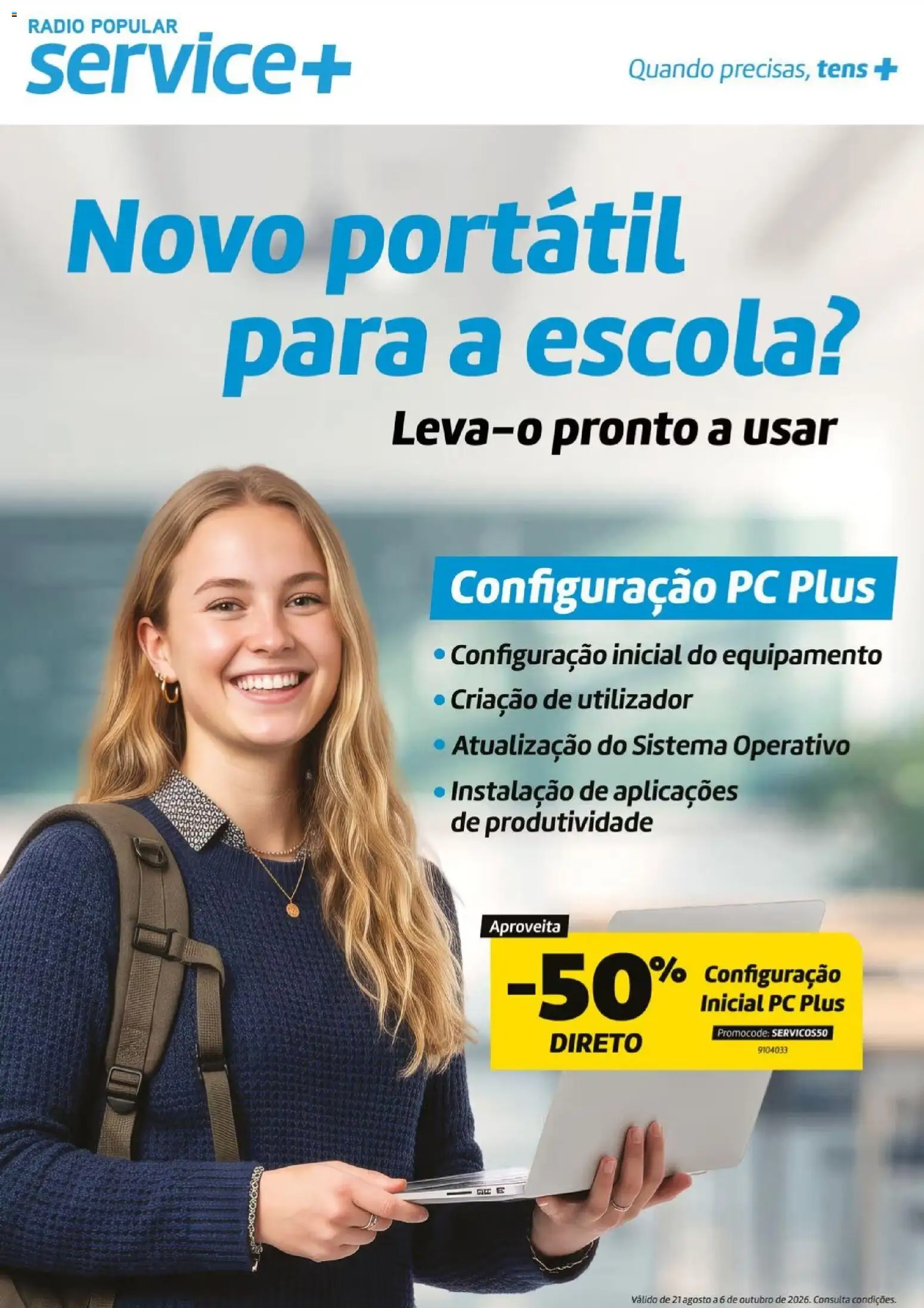 Radio Popular É para regressar resso asaul com tudo, mesmo tudo │ válido de 01/09/2026 | Página: 17 | Produtos: PC, Rádio