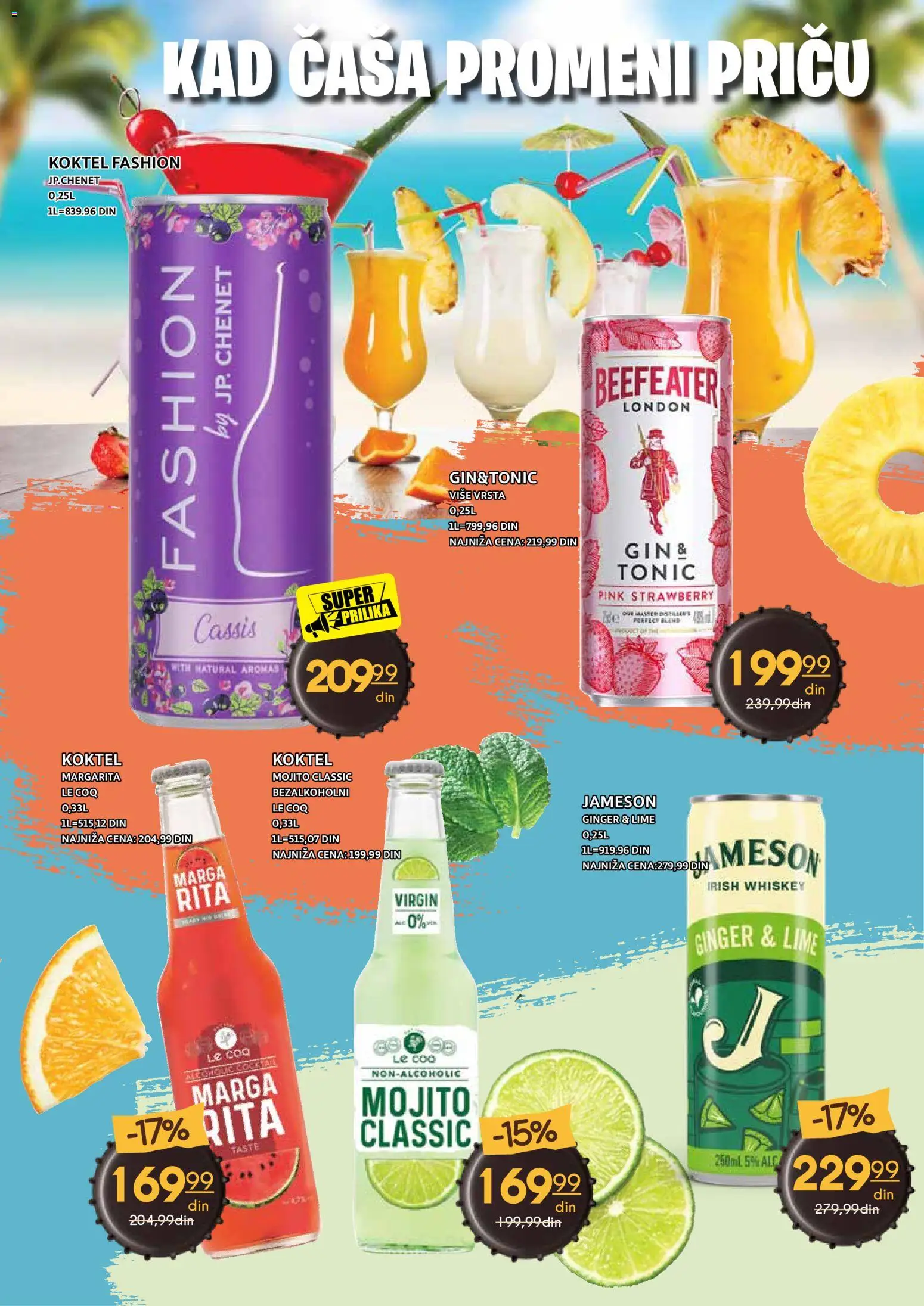 Roda katalog - važi od 12.10.2026 | Strana: 22 | Proizvode: Jameson, Meso, Gin, Tonic
