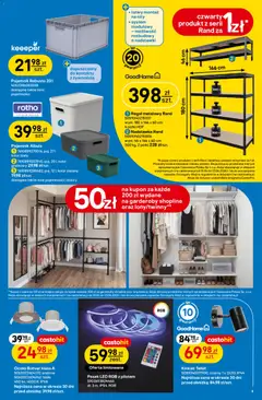 Pogląd oferty "Castorama gazetka" - ważna od 10.06.2026 | Strona: 9 | Produkty: Pasek, Regał metalowy, Regał