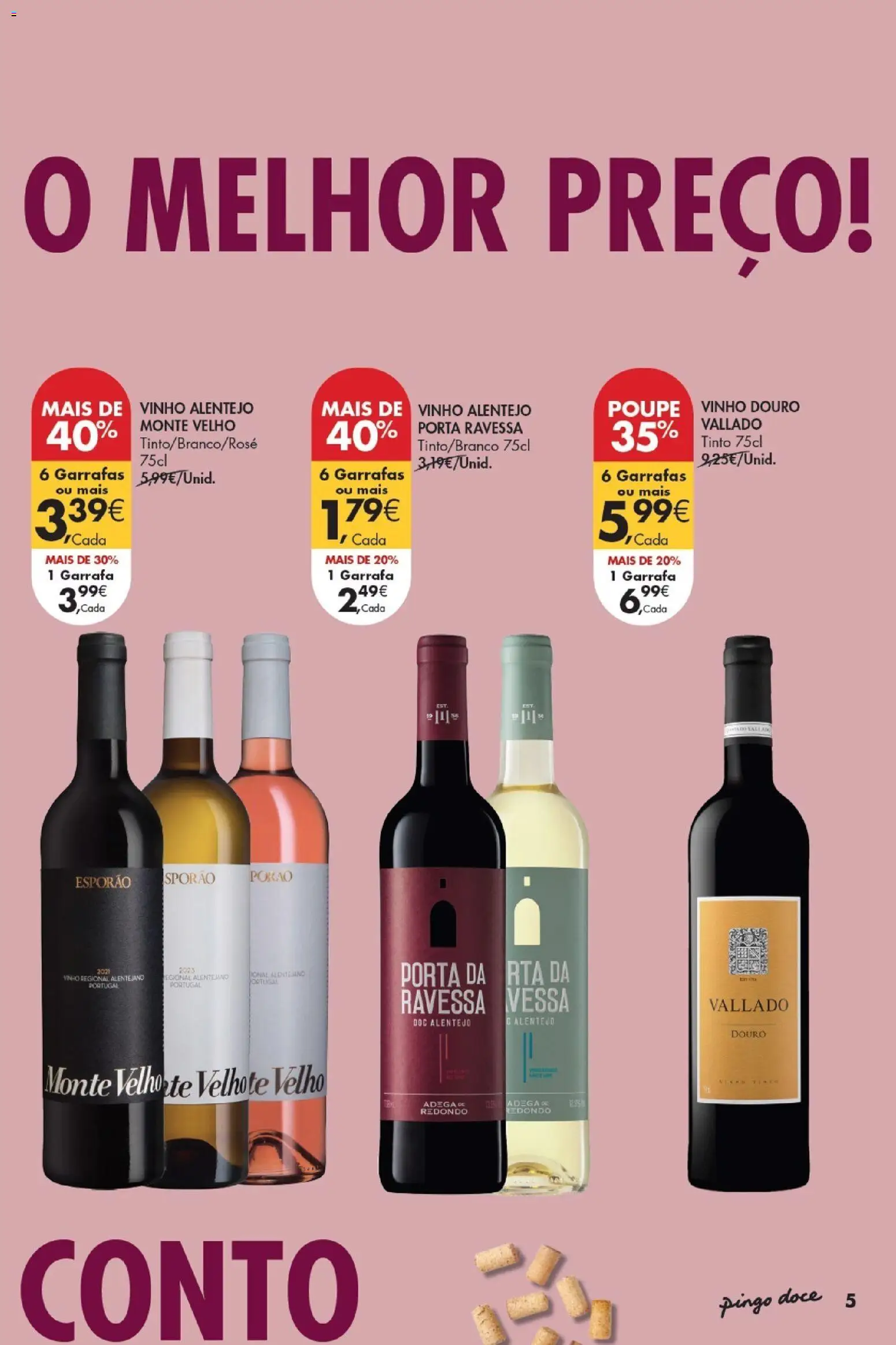 Pingo Doce - Vinhos e Sabores de Portugal Madeira │ válido de 15/09/2026 | Página: 5 | Produtos: Porta, Vinho