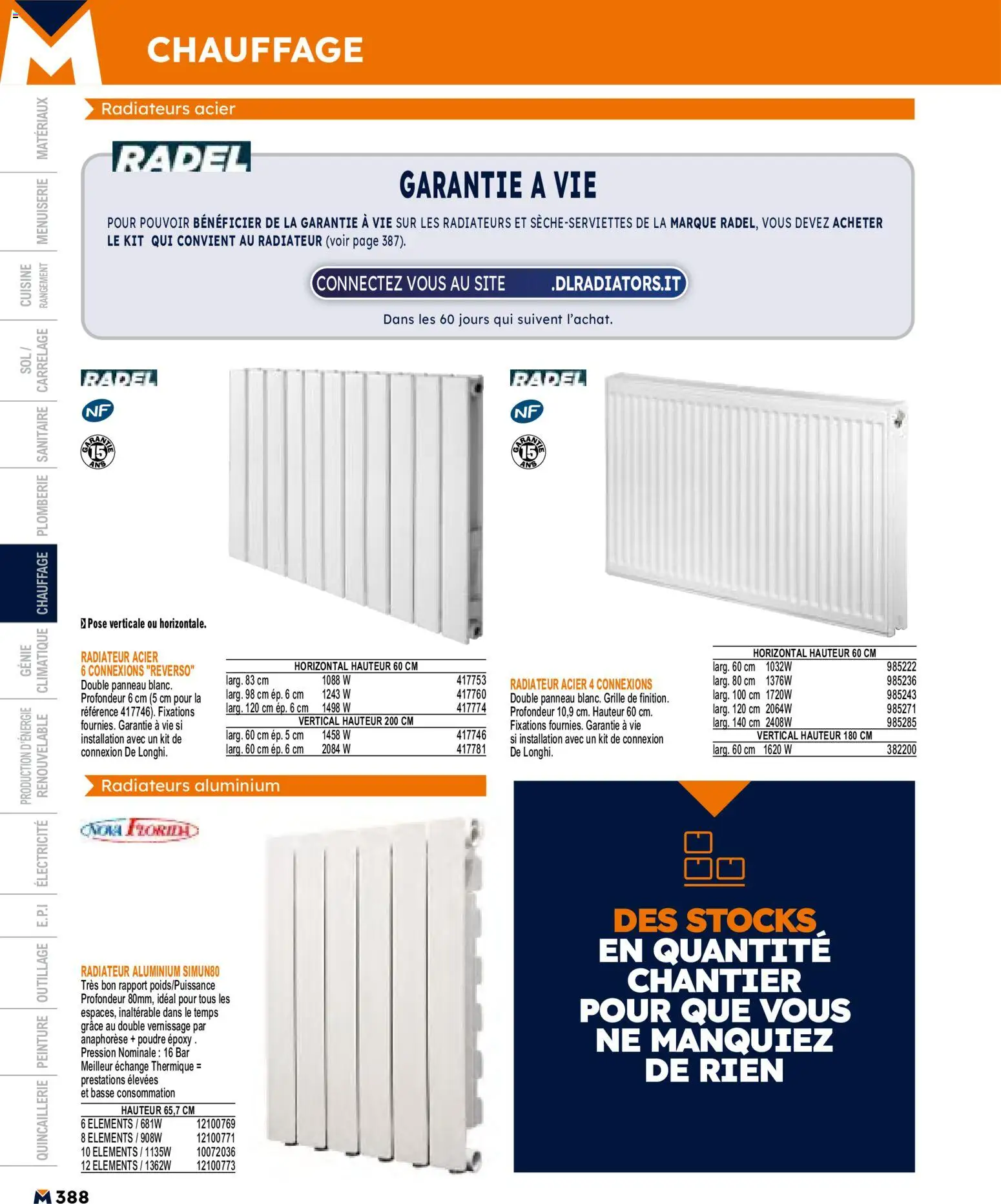 {H1} | Page: 388 | Produits: Poudre, Radiateur