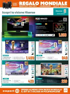Anteprima del volantino Expert volantino valido a partire dal 04.06.2026 | Pagina: 10 | Prodotti: Schermo, smart TV, TV, Video
