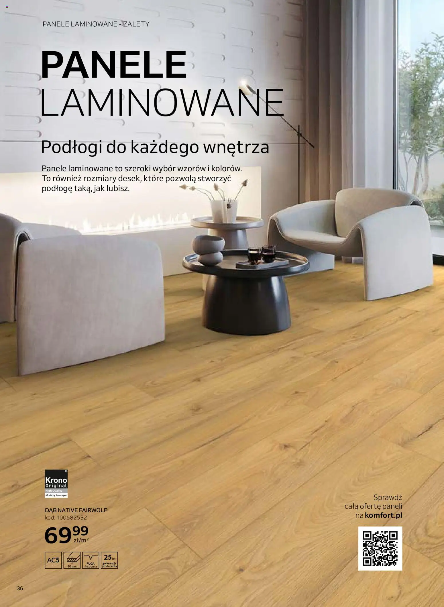 Komfort gazetka  - Podłogi i Drzwi od 09.06.2026 | Strona: 36