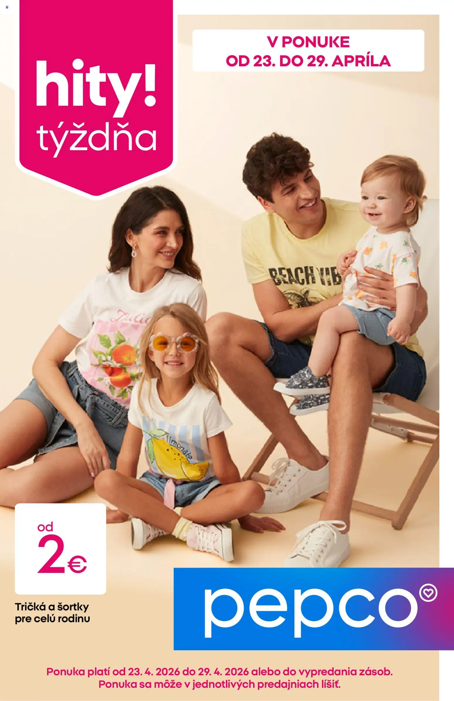 Nové Pepco akcie – leták je platný od 23.04.2026 | Strana: 1