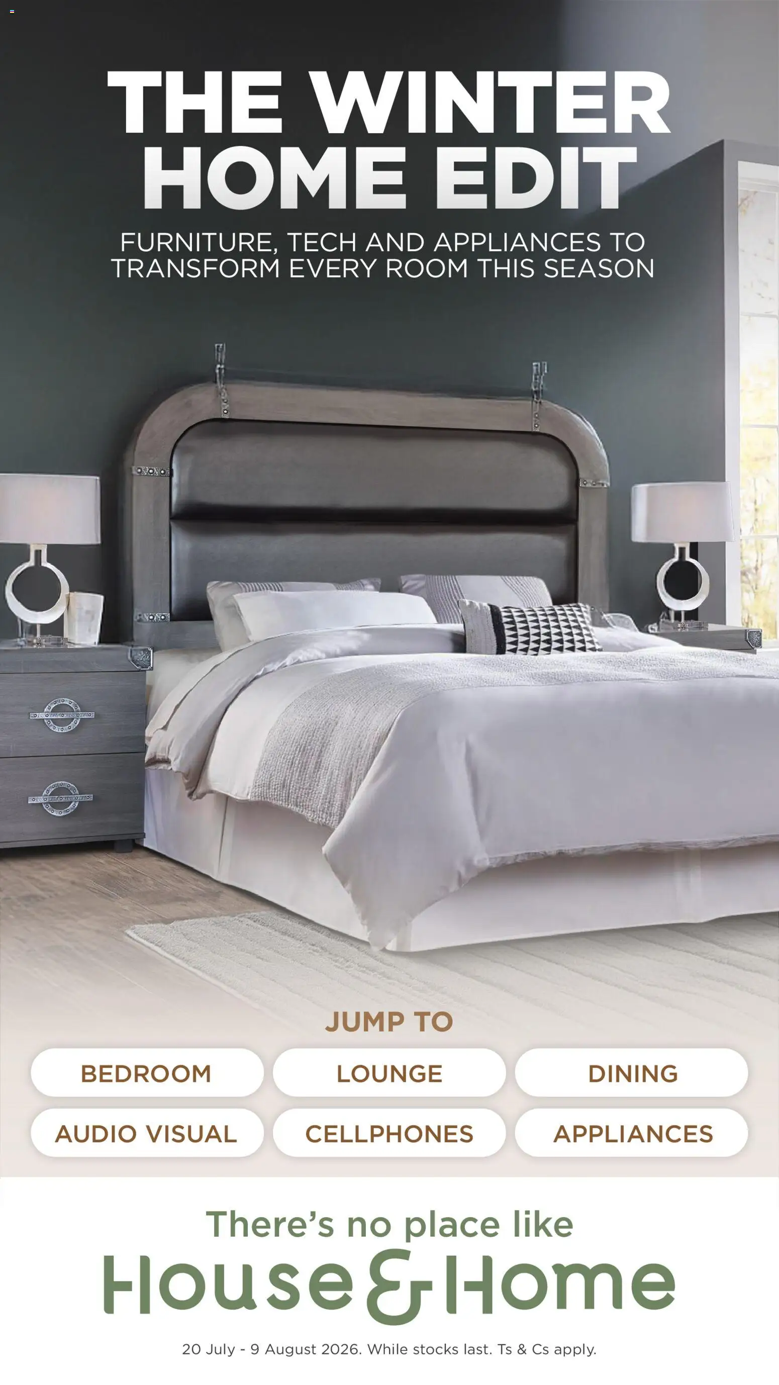 New House and Home catalogue – valid from 20/07/2026 | Page: 1 | Products: Audio