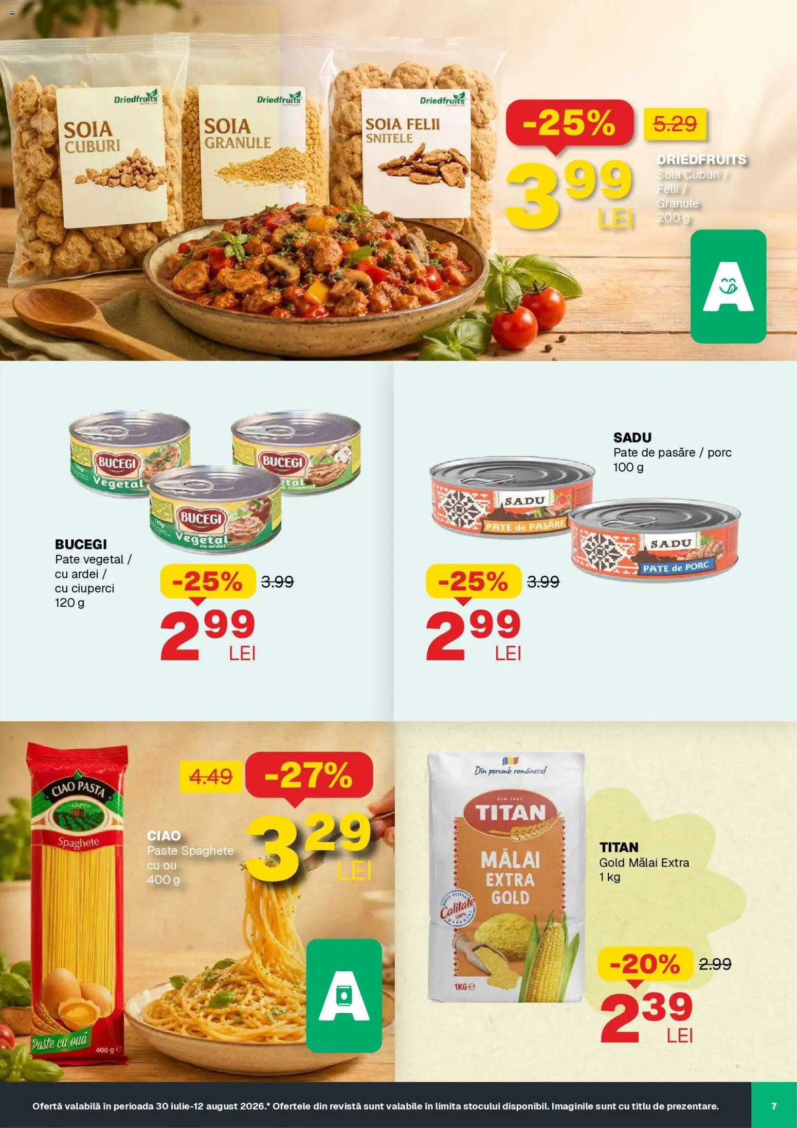 Noul catalog Annabella – valabil de la 30.07.2026 | Pagină: 7 | Produse: Pate, Ciuperci, Ouă, Porumb