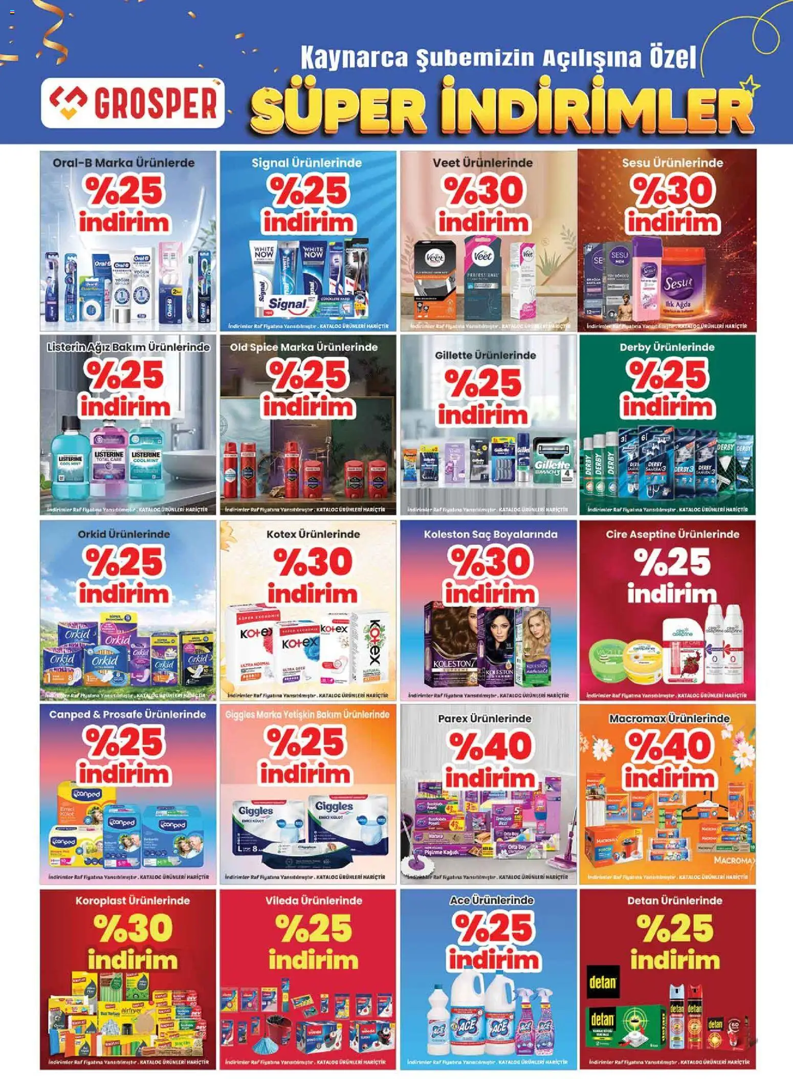 Grosper Katalog - 04.06.2026 tarihinden itibaren geçerlidir | Sayfa: 13 | Ürünler: Raf