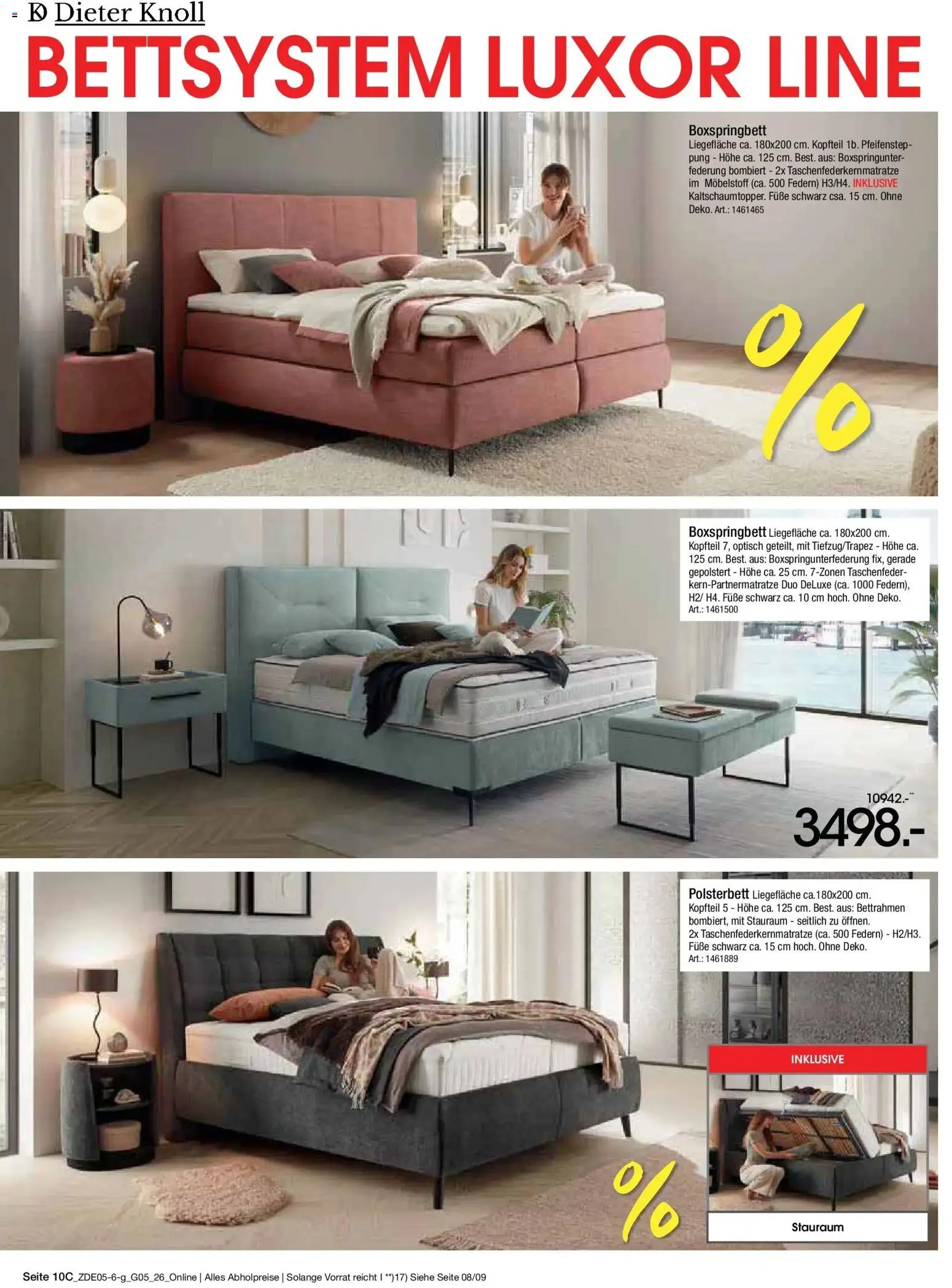 Zurbrüggen MaiDays Shopping – gültig ab 08.05.2026 | Seite: 16 | Produkte: Boxspringbett, Polsterbett