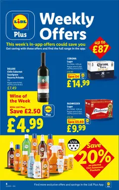 Preview of Weekly offers Lidl valid from 18.06.2026 | Page: 6 | Products: Sunscreen, Wine