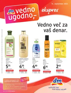 DM Drogerie Markt katalog akcije – veljaven od 14.09.2026
