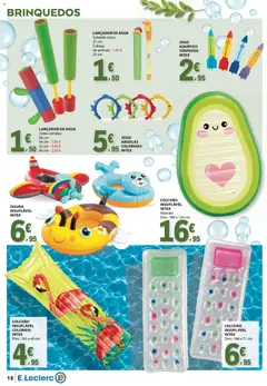 Pré-visualização E.Leclerc Especial Ar Livre válido de 28.04.2026 | Página: 18 | Produtos: Agua, Colchão, Abacate, Colchão insuflável