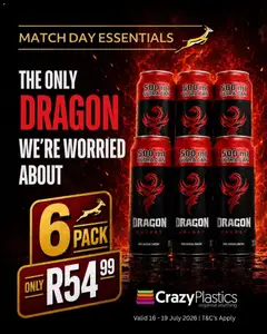 Crazy Plastics specials catalogue – valid from 16/07/2026