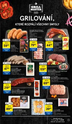 Náhled letáku Tesco Grill Master Krevety v chilli marinádě, 250 g, ochranná atmosféra od 01.07.2026 | Strana: 15