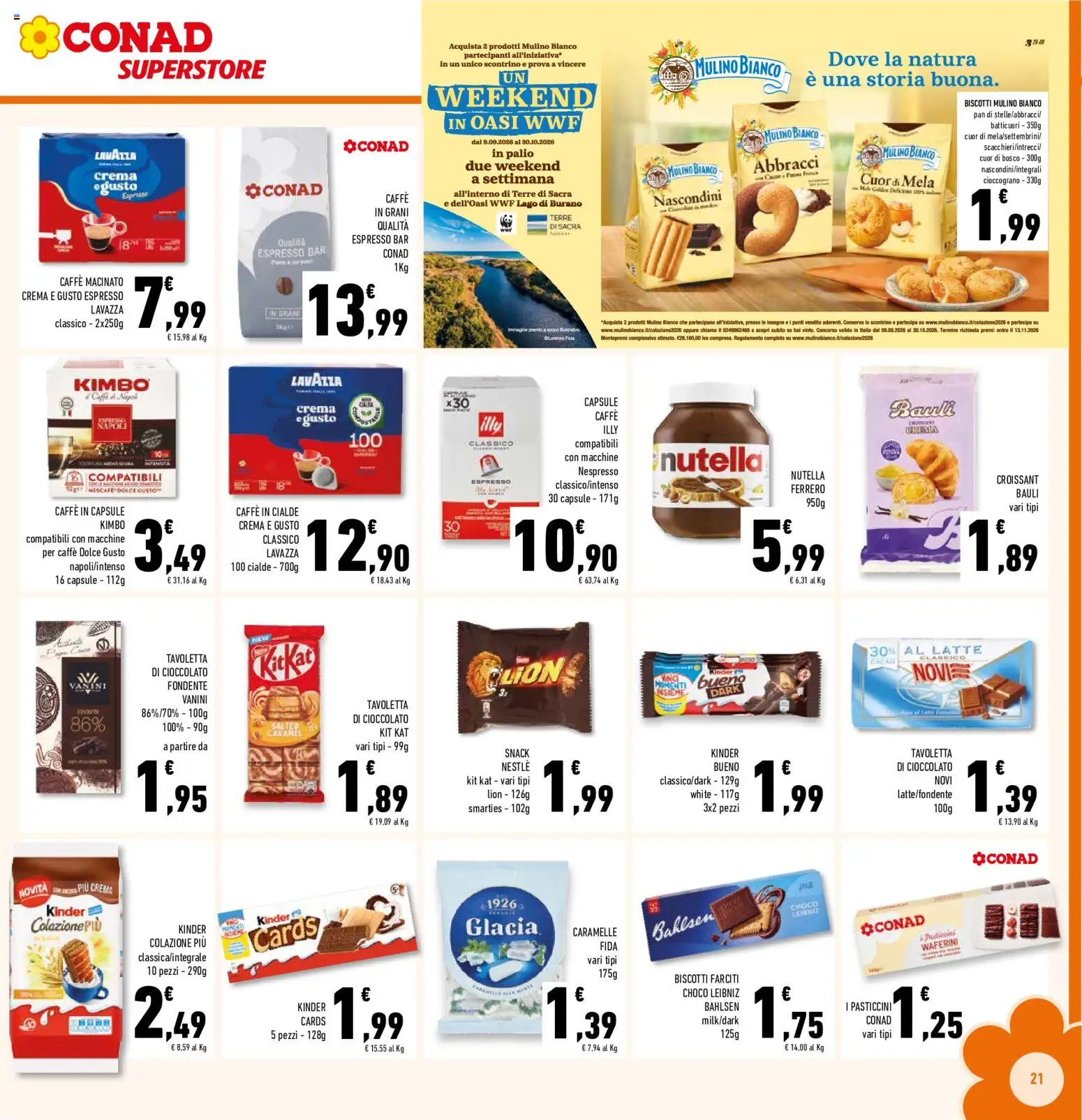 Volantino Conad del 07/10/2026 | Pagina: 21