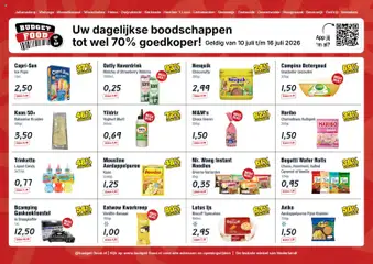 Budget Food folder - Voorbeeld van een folder van Budget Food, geldig van 10-07-2026