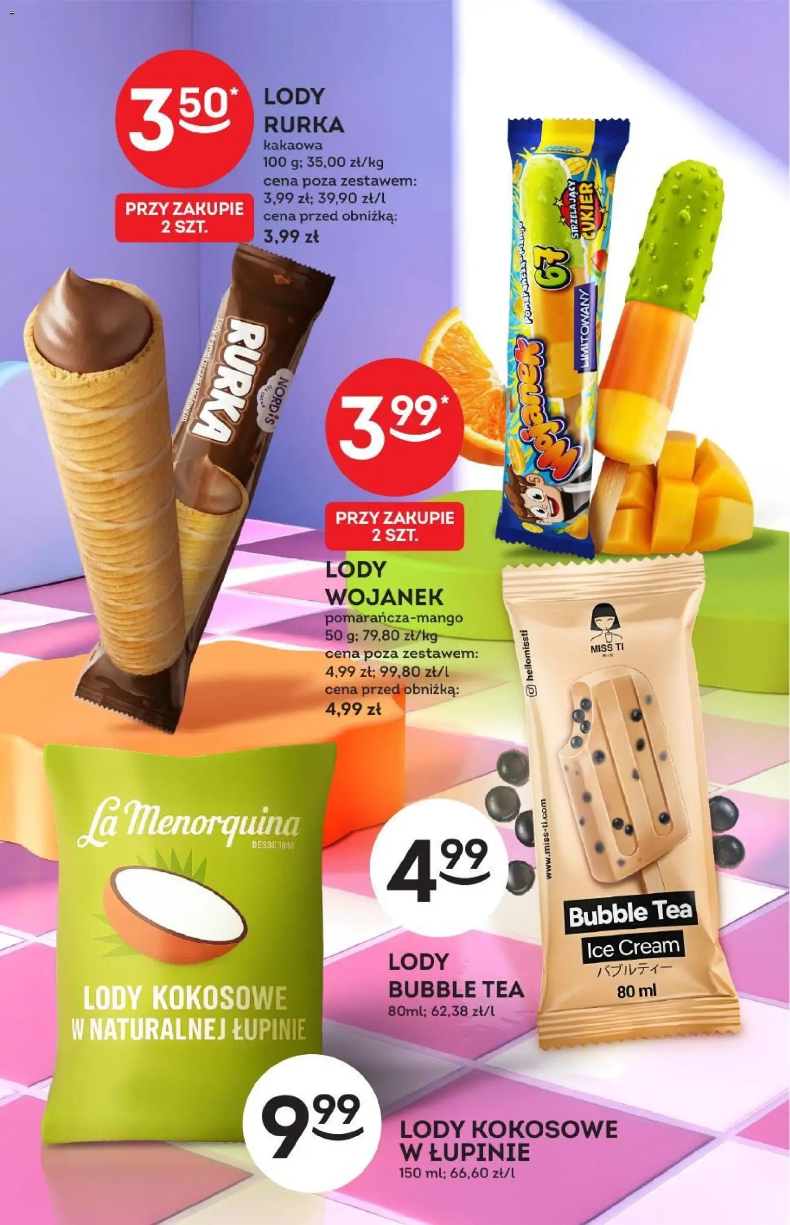 Żabka gazetka - Katalog lodowy od 29.07.2026 | Strona: 3