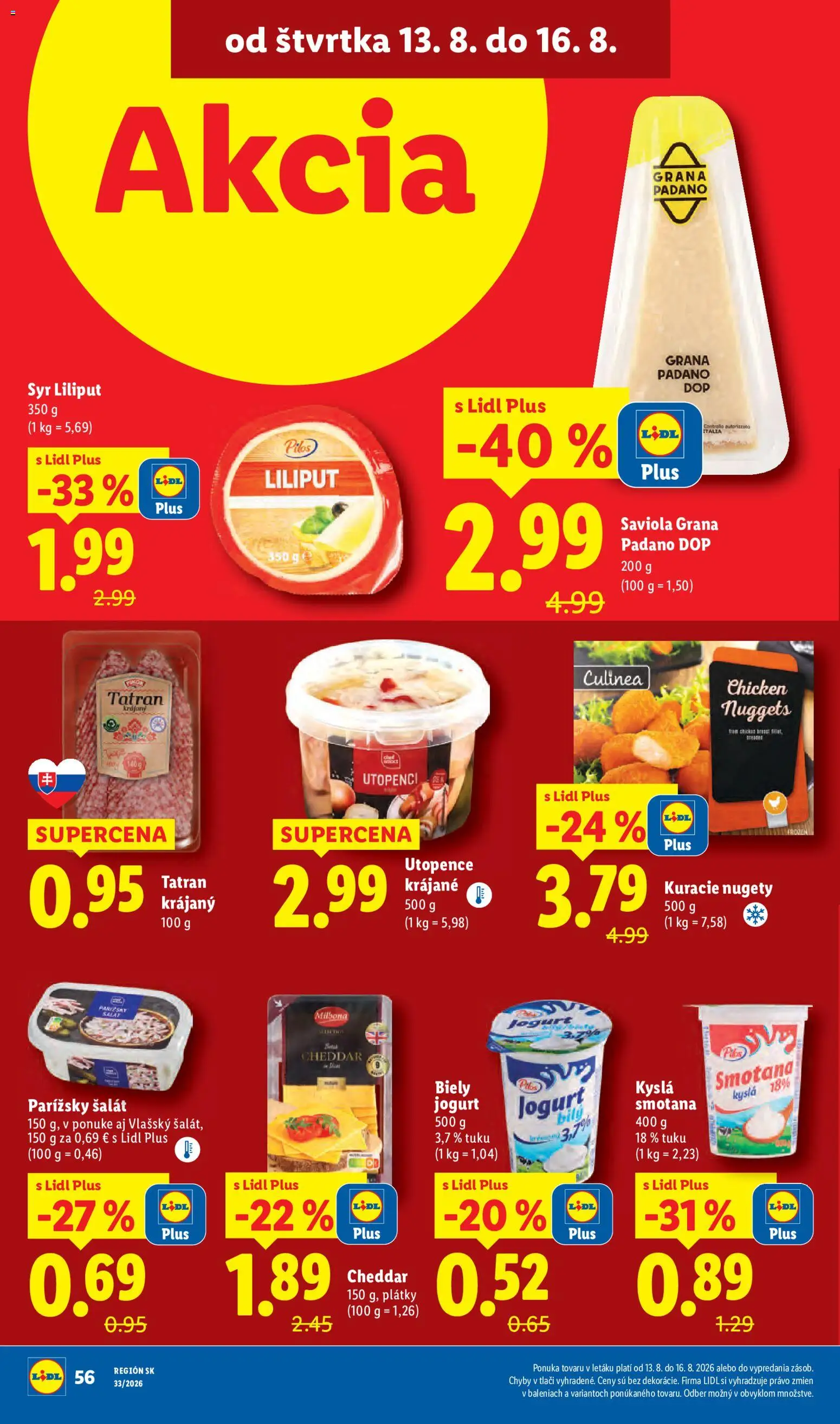 Nové Lidl akcie – leták je platný od 10.08.2026 | Strana: 76