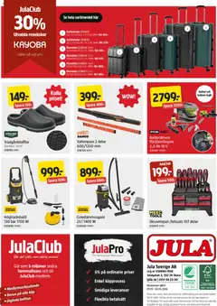 Jula erbjudanden - Förhandsvisning av reklamblad från butik Jula aktuell från 07.05.2026 | Sida: 8