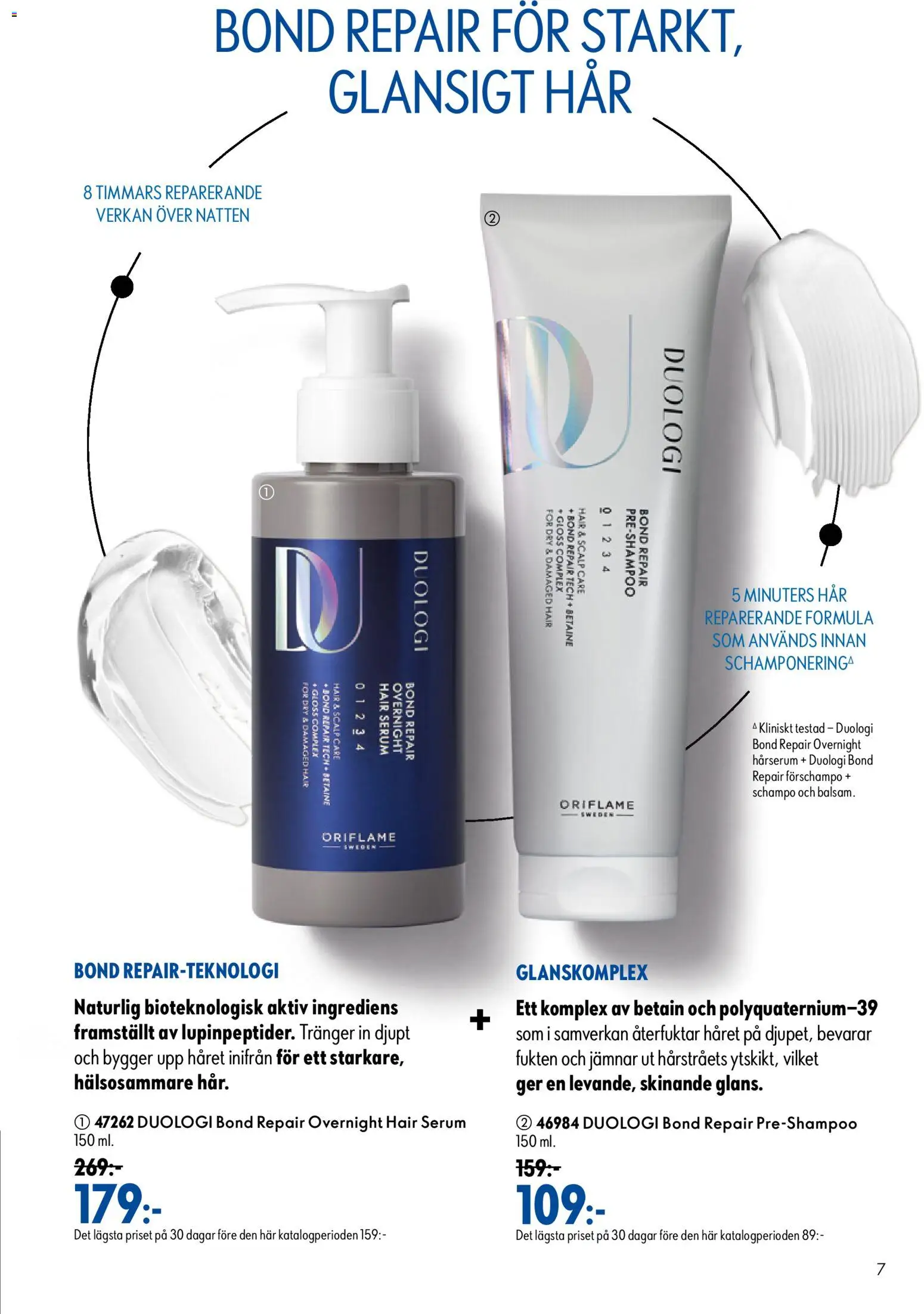 Oriflame reklamblad aktuell från 26/08/2026 | Sida: 7 | Produkter: Schampo, Serum