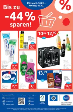 Budni Prospekt ab 28.09.2026 gültig | Seite: 8 | Produkte: Lavazza, Taschentücher, Orchidee, Zitrone