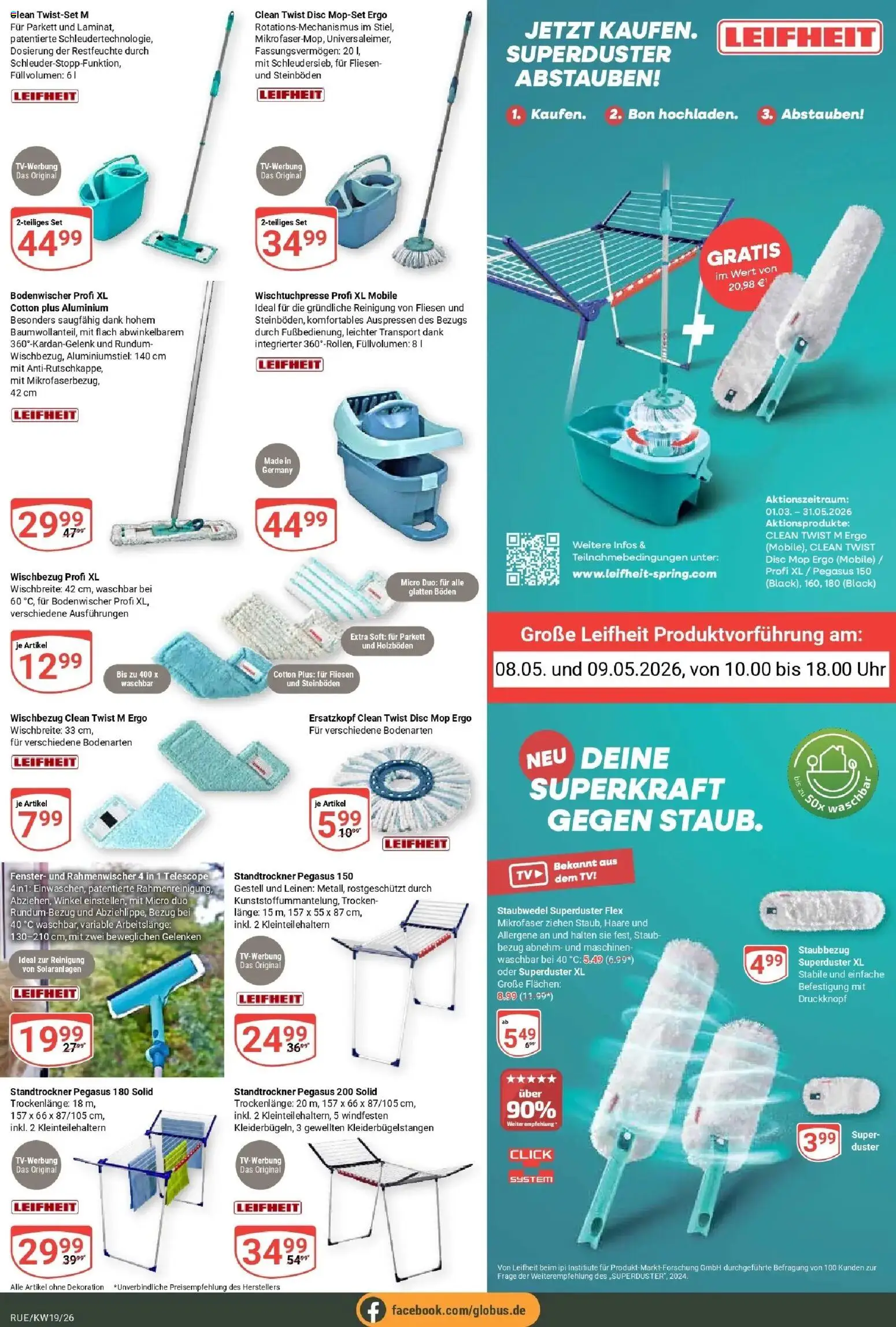 Globus Prospekt Rüsselsheim	 – gültig ab 04.05.2026 | Seite: 24 | Produkte: Uhr, TV