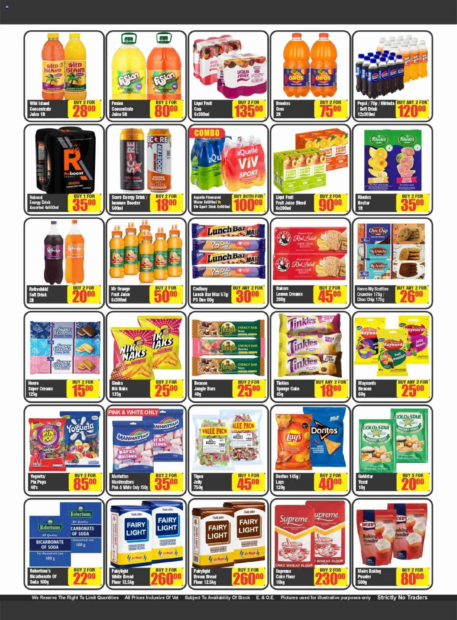 New Big Save catalogue – valid from 24/07/2026 | Page: 5 | Products: Juice, Powder, Nuts, Baking powder