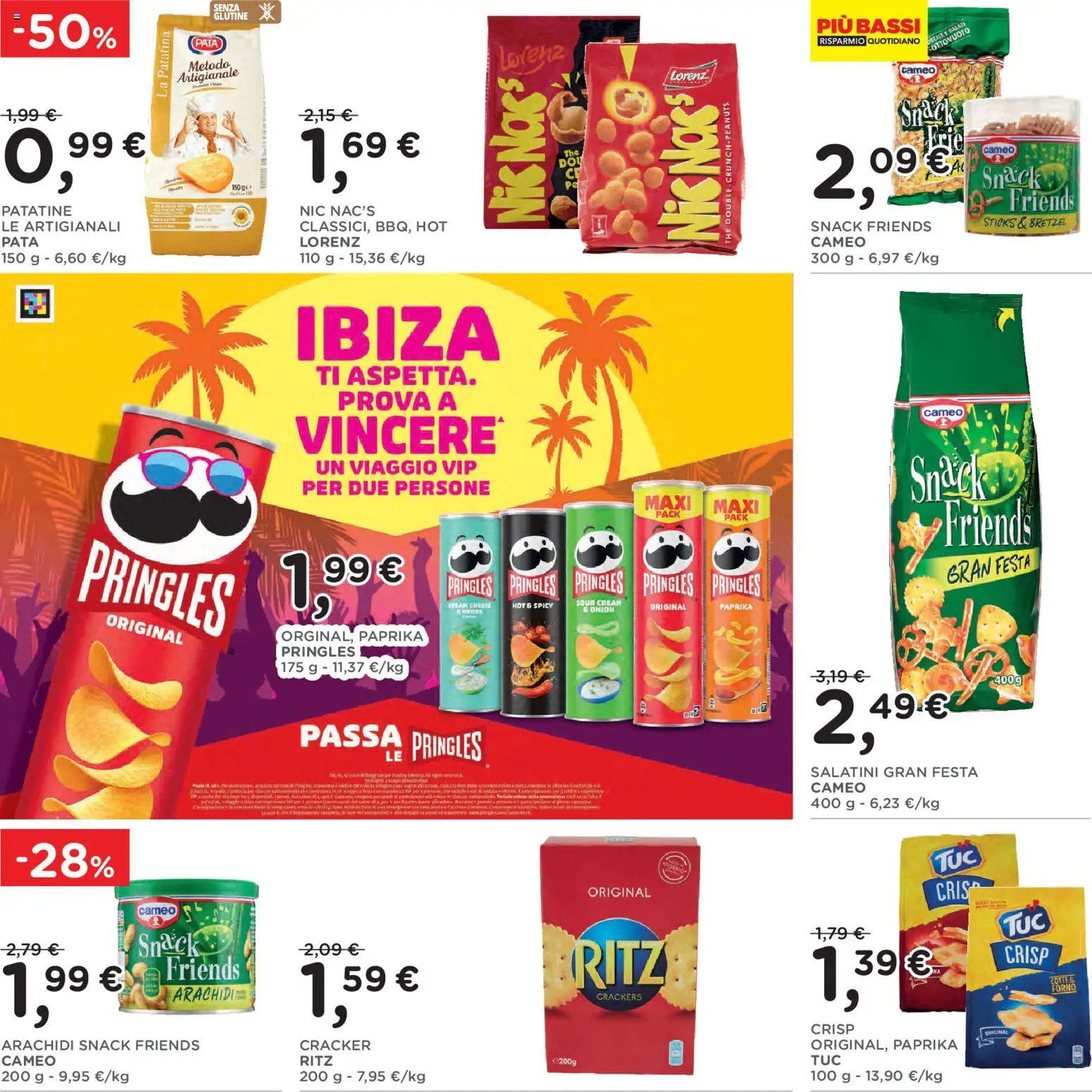 Volantino Poli del 19/08/2026 | Pagina: 18 | Prodotti: Patatine, Crackers, The, Arachidi