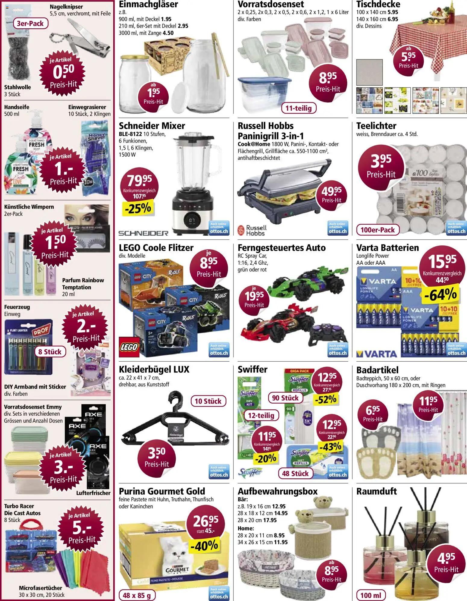 Otto's aktionen – gültig ab 17.06.2026 | Seite: 4 | Produkte: Nagelknipser, Kleiderbügel, Parfüm, Mixer
