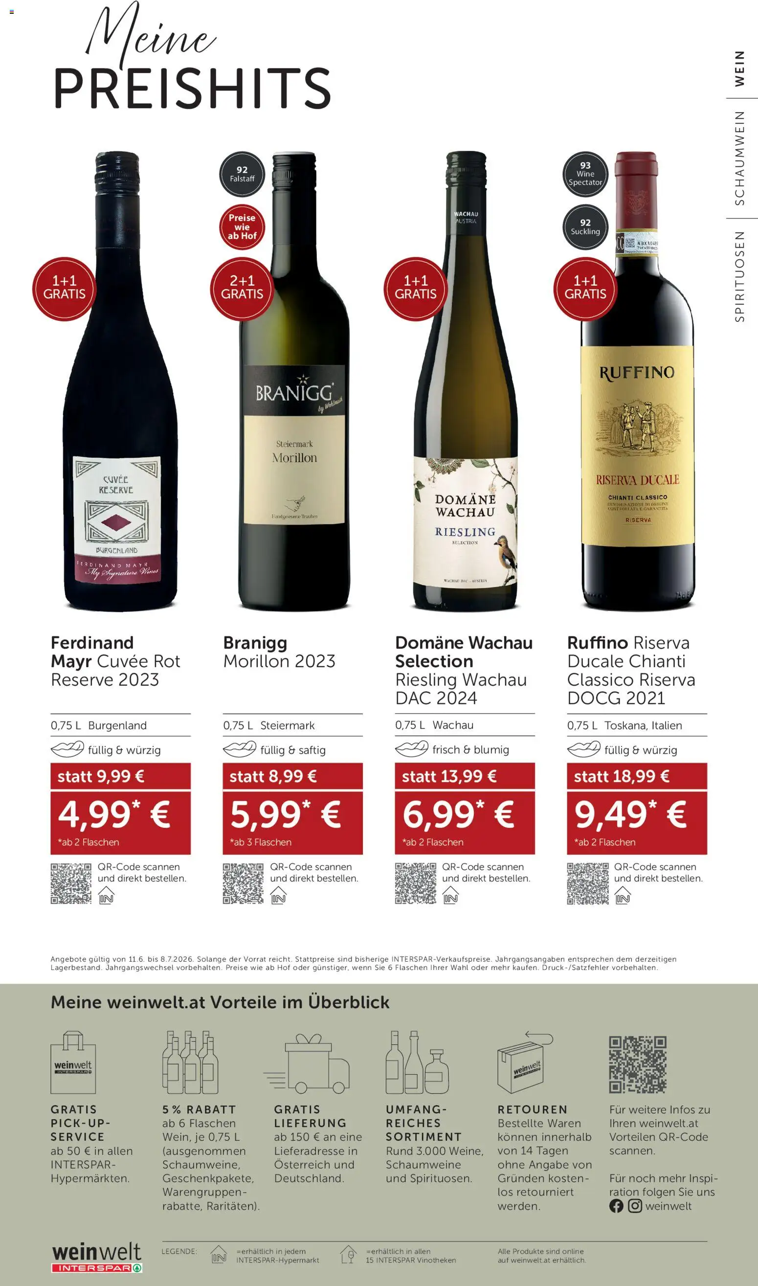 Interspar Wein Welt gültig ab 11.06.2026 | Seite: 24 | Produkte: Wein