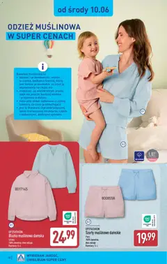 Pogląd oferty "Aldi gazetka" - ważna od 08.06.2026 | Strona: 28 | Produkty: Szorty, Bluzka