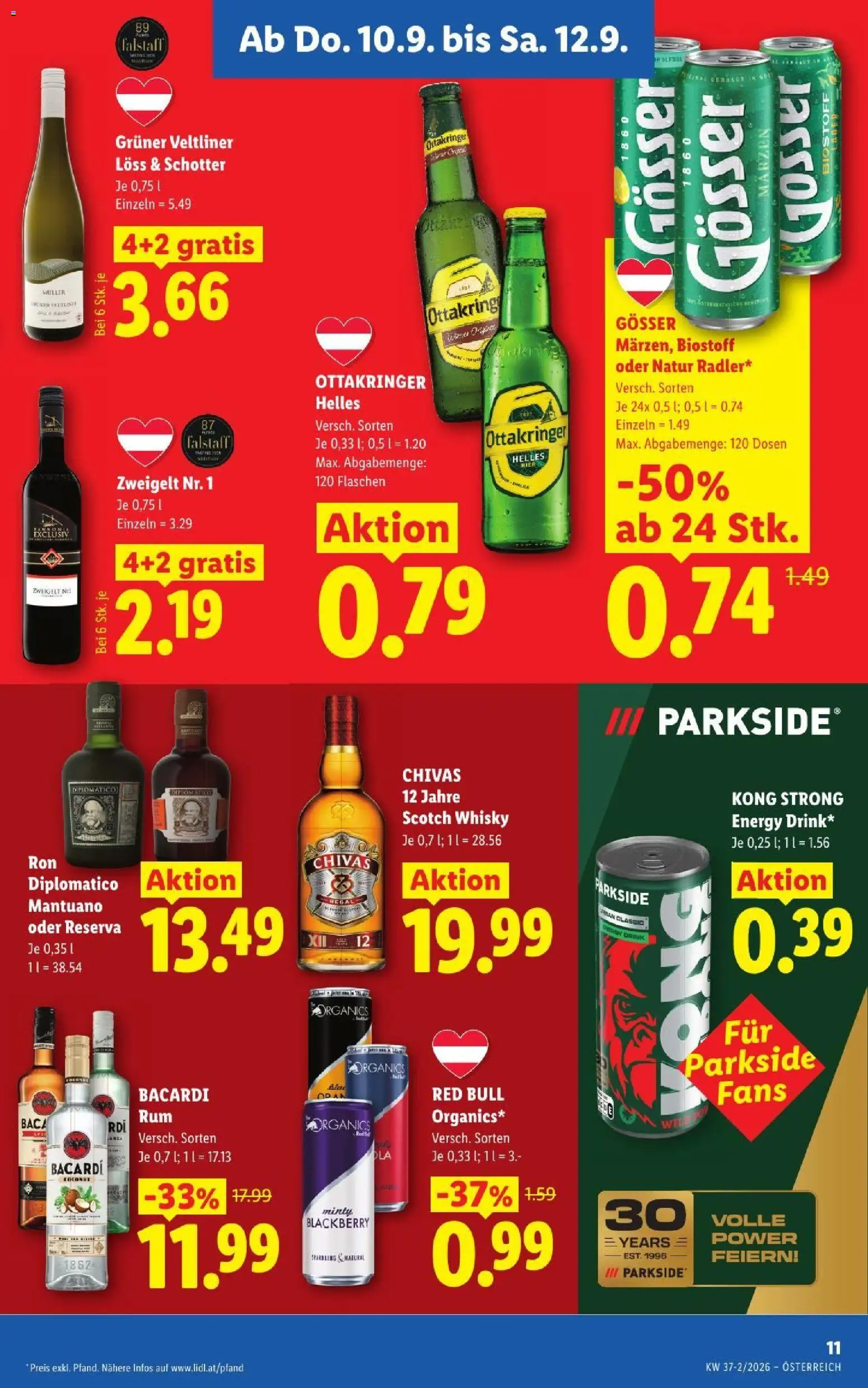 Lidl - Flugblatt gültig ab 10.09.2026 | Seite: 13 | Produkte: Regal, Bier