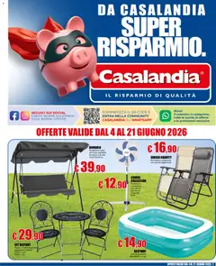 Anteprima del volantino Casalandia volantino valido a partire dal 04.06.2026