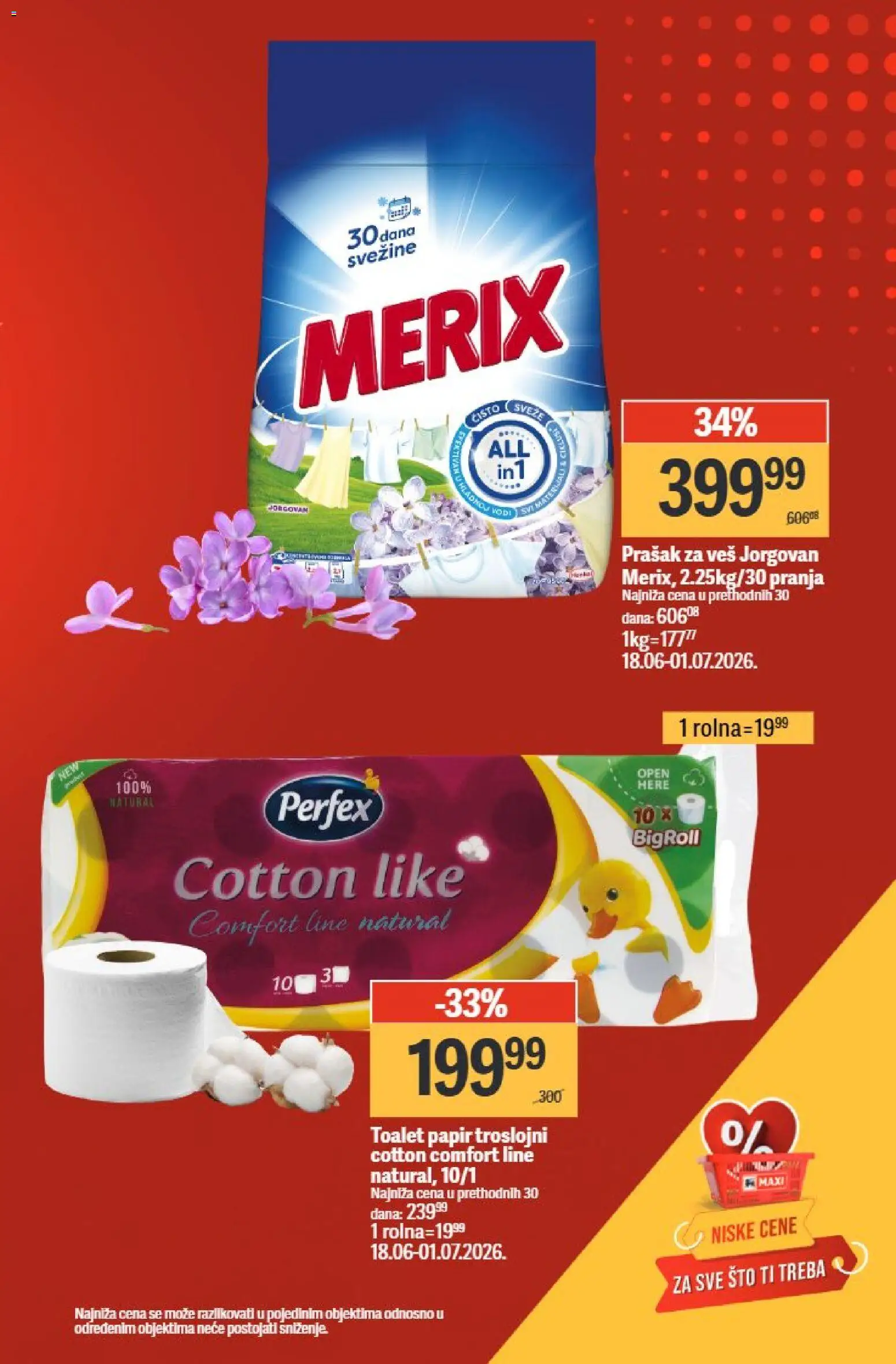 Maxi katalog - važi od 18.06.2026 | Strana: 3