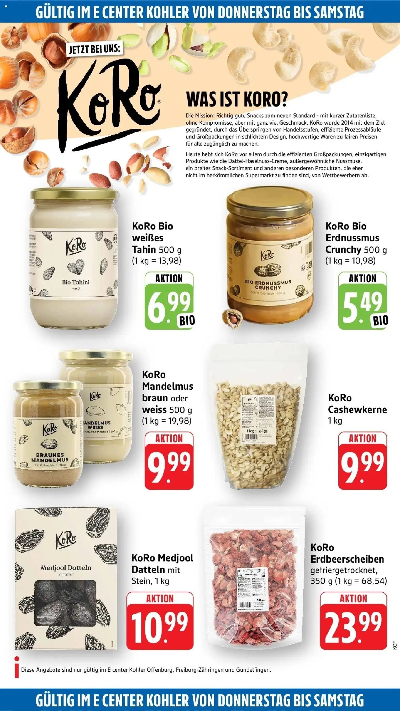 Edeka Prospekt Offenburg (ab 24.08.2026) » Angebote Online | Seite: 50 | Produkte: Erdnüsse, Mandeln